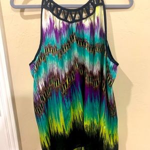 Spaghetti strap and flowy!